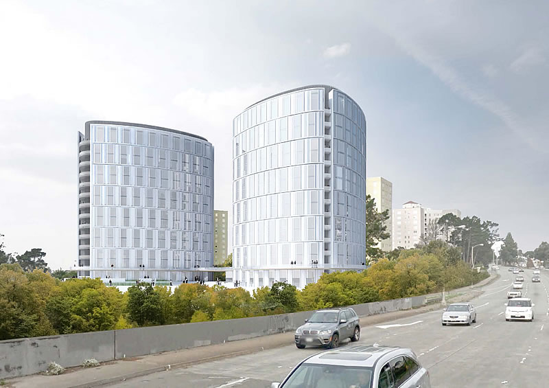 Look: Curving Towers, 1,000 Units To Rise On S.F.’s West Side